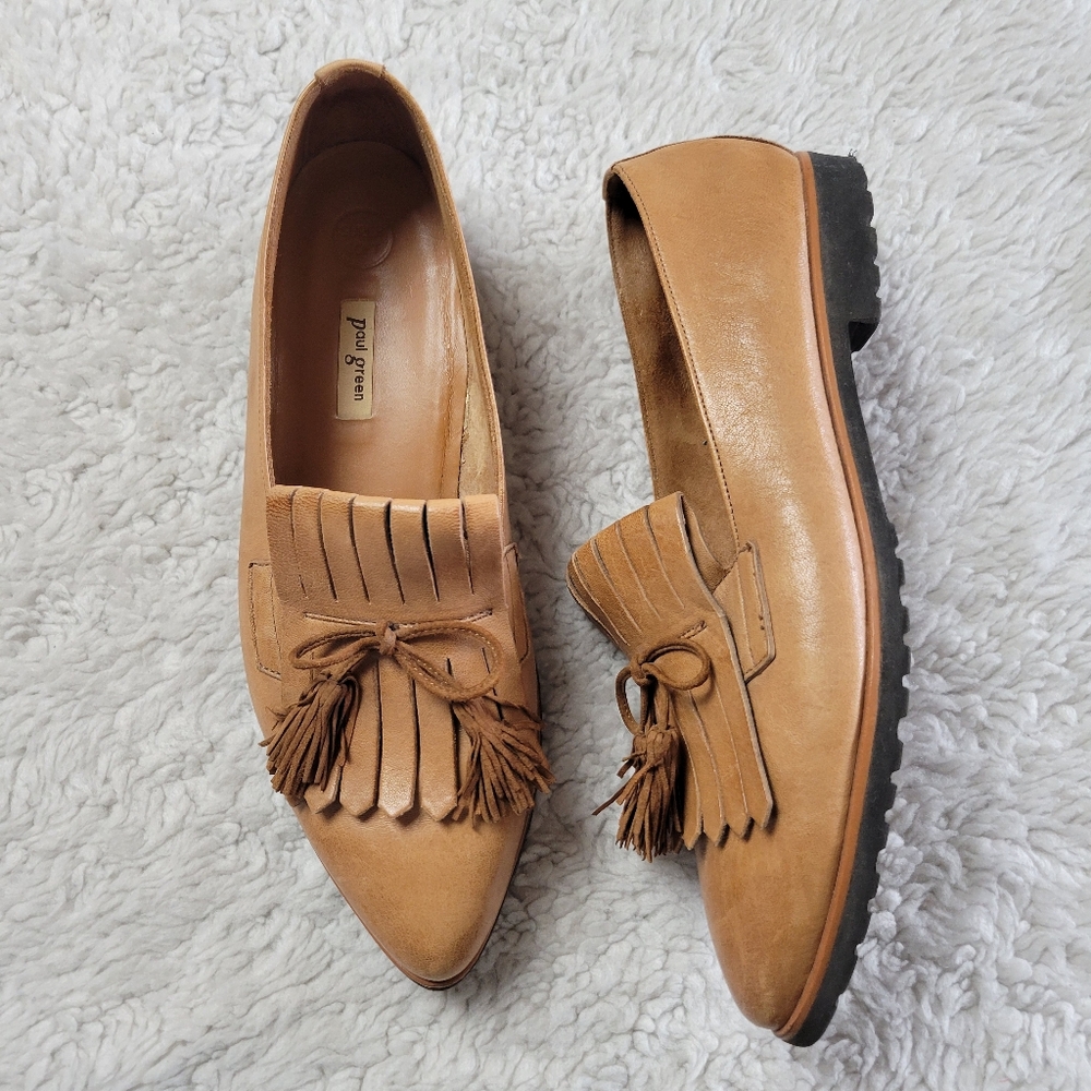Women’s Paul Green Diana Kiltie  Tassel Loafers 7.5UK/10US